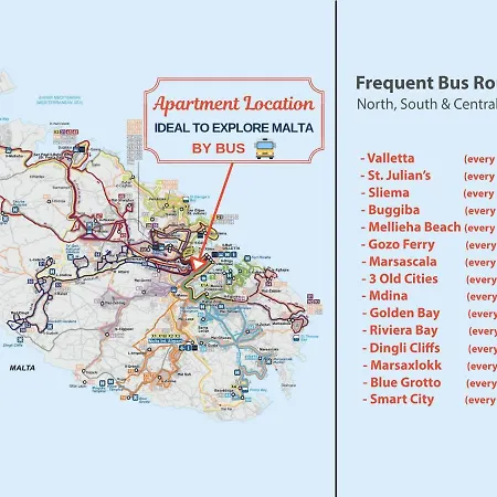 Central Rooms - Near Valletta & Sliema - Best Bus Lines Hamrun Exterior photo